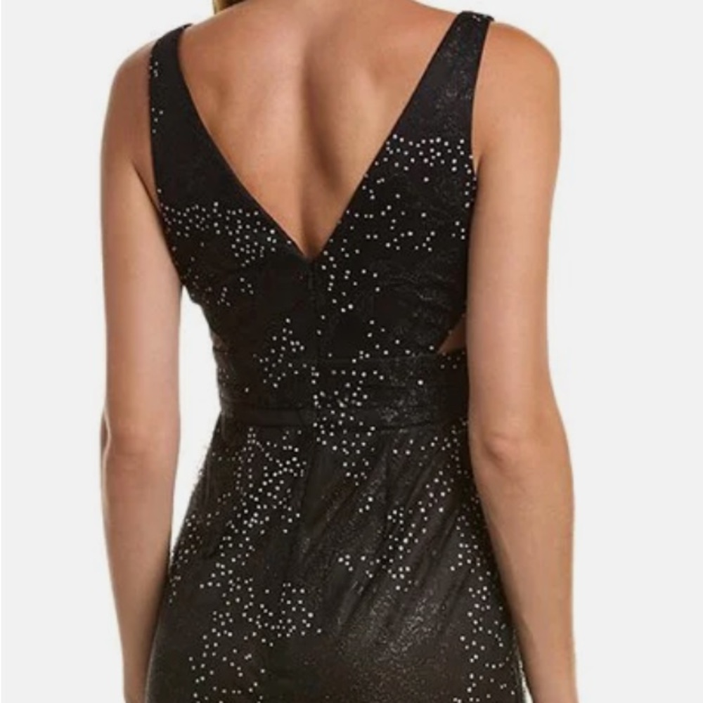Marchesa Notte Glitter Gown - Picture 5 of 8